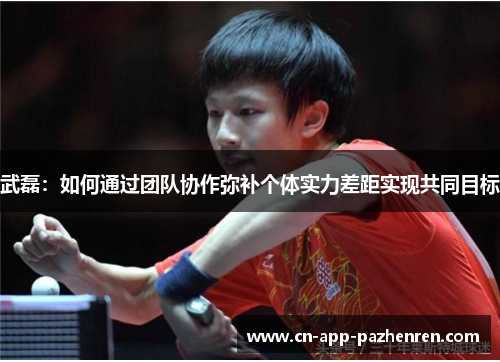 武磊：如何通过团队协作弥补个体实力差距实现共同目标