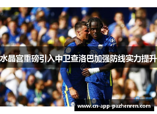 水晶宫重磅引入中卫查洛巴加强防线实力提升